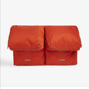 Jacquemus orange La Ceinture Banane Belt Bag sold out!